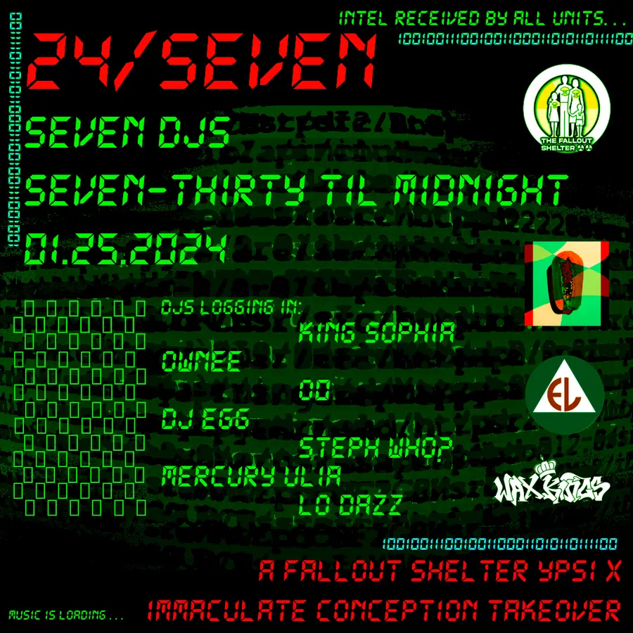 Flyer for Jan 25, 2024
