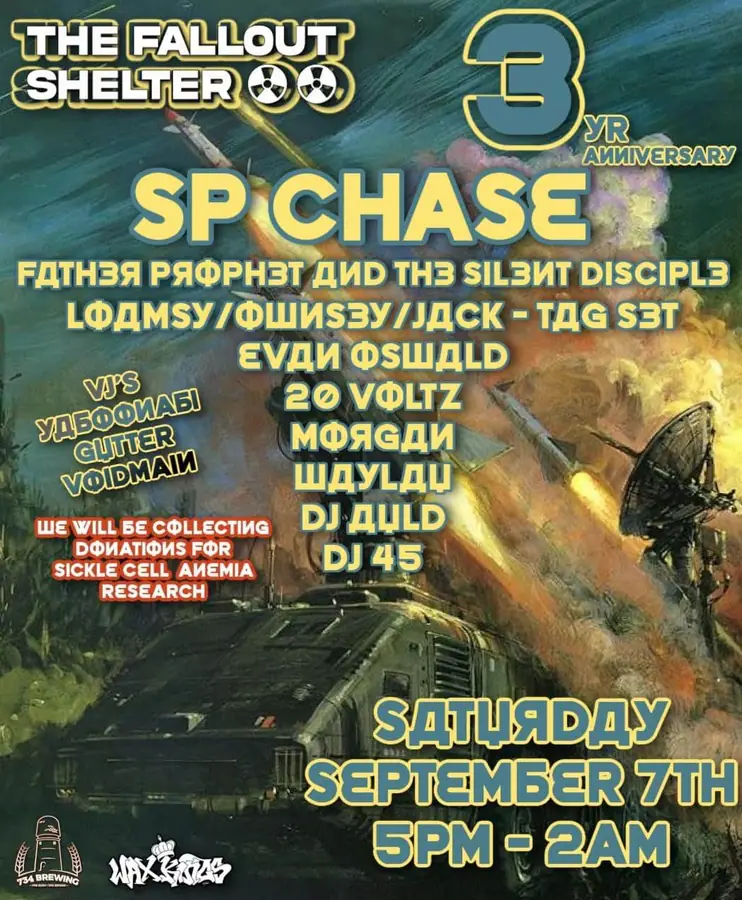 Flyer for Sep 7, 2024