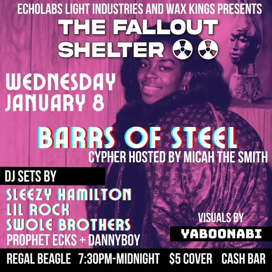 Flyer for Jan 8, 2025