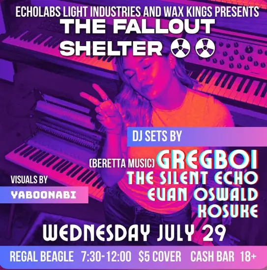 Flyer for Jul 29, 2026